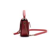 Chanel Shiny Calfskin Goatskin Quilted Small Coco Curve Messenger Flap