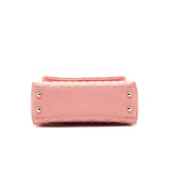 Chanel Caviar Quilted Mini Coco Handle Flap Pink