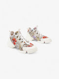 Christian Dior D-Connect White / Multicoloured Neoprene EU 38 UK 5