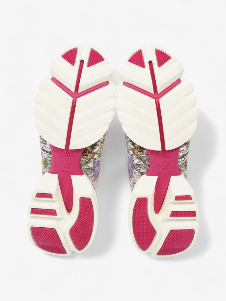 Christian Dior D-Connect White / Multicoloured Neoprene EU 38 UK 5