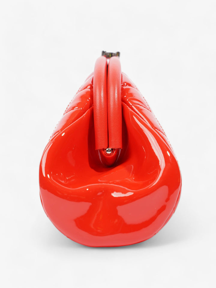 Chanel Timeless Clutch Red Patent Leather