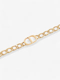 Christian Dior CD Chain Choker Gold Base Metal