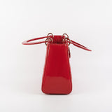 Dior Medium Lady Dior Red