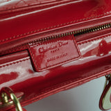 Dior Medium Lady Dior Red