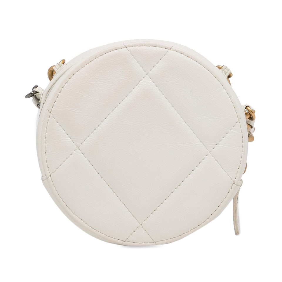 Chanel 19 Round Clutch with Strap (SHG-CY4gwG)
