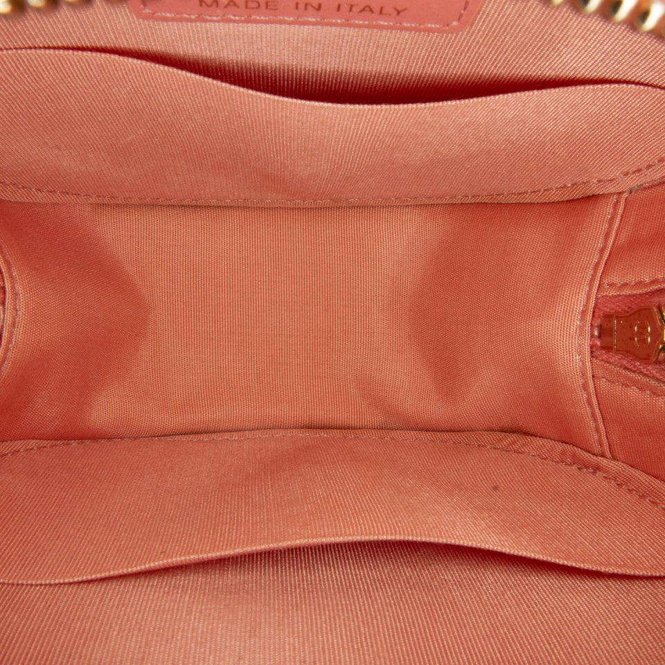 Chanel 19 Round Lambskin Clutch With Chain (SHG-62C0pv)