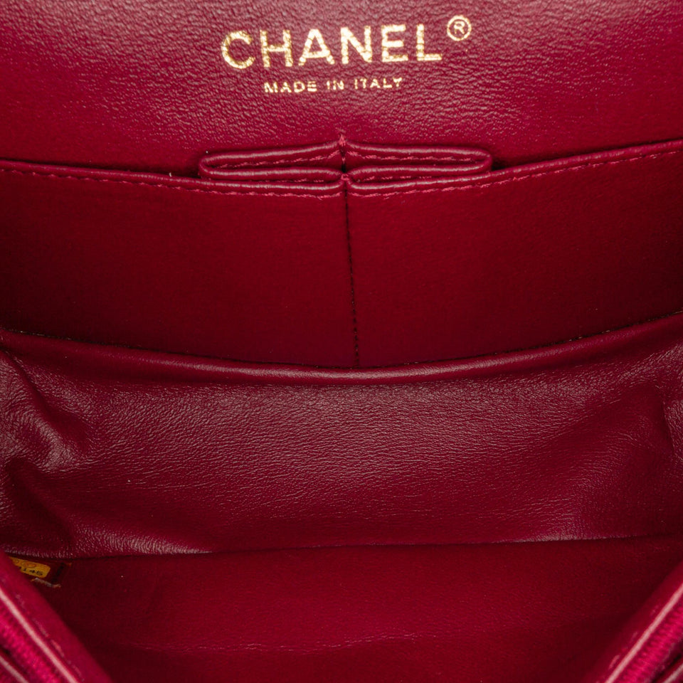 Chanel 2.55 Reissue Mini Quilted Jersey Double Flap