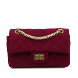 Chanel 2.55 Reissue Mini Quilted Jersey Double Flap