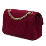 Chanel 2.55 Reissue Mini Quilted Jersey Double Flap