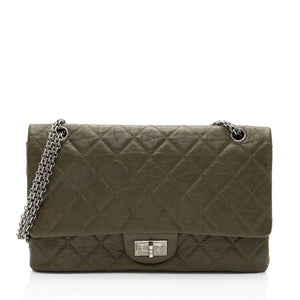 Chanel Aged Calfskin Reissue 227 Double Flap Bag