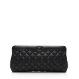 Chanel Aged Calfskin CC Frame Clutch