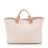 Chanel Boucle Lurex Deauville Medium Tote