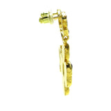 Chanel CC Blooming Push Back Earrings (SHG-m7BCn0)