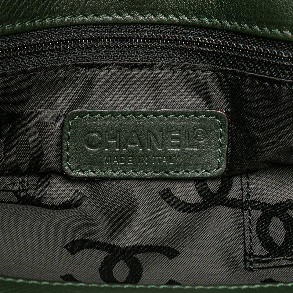 Chanel CC Calfskin Turnlock Tote