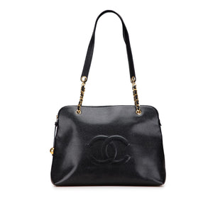 Chanel CC Caviar Chain Tote