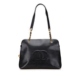 Chanel CC Caviar Chain Tote