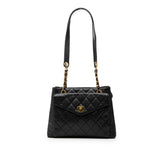 Chanel CC Caviar Front Pocket Shoulder Bag