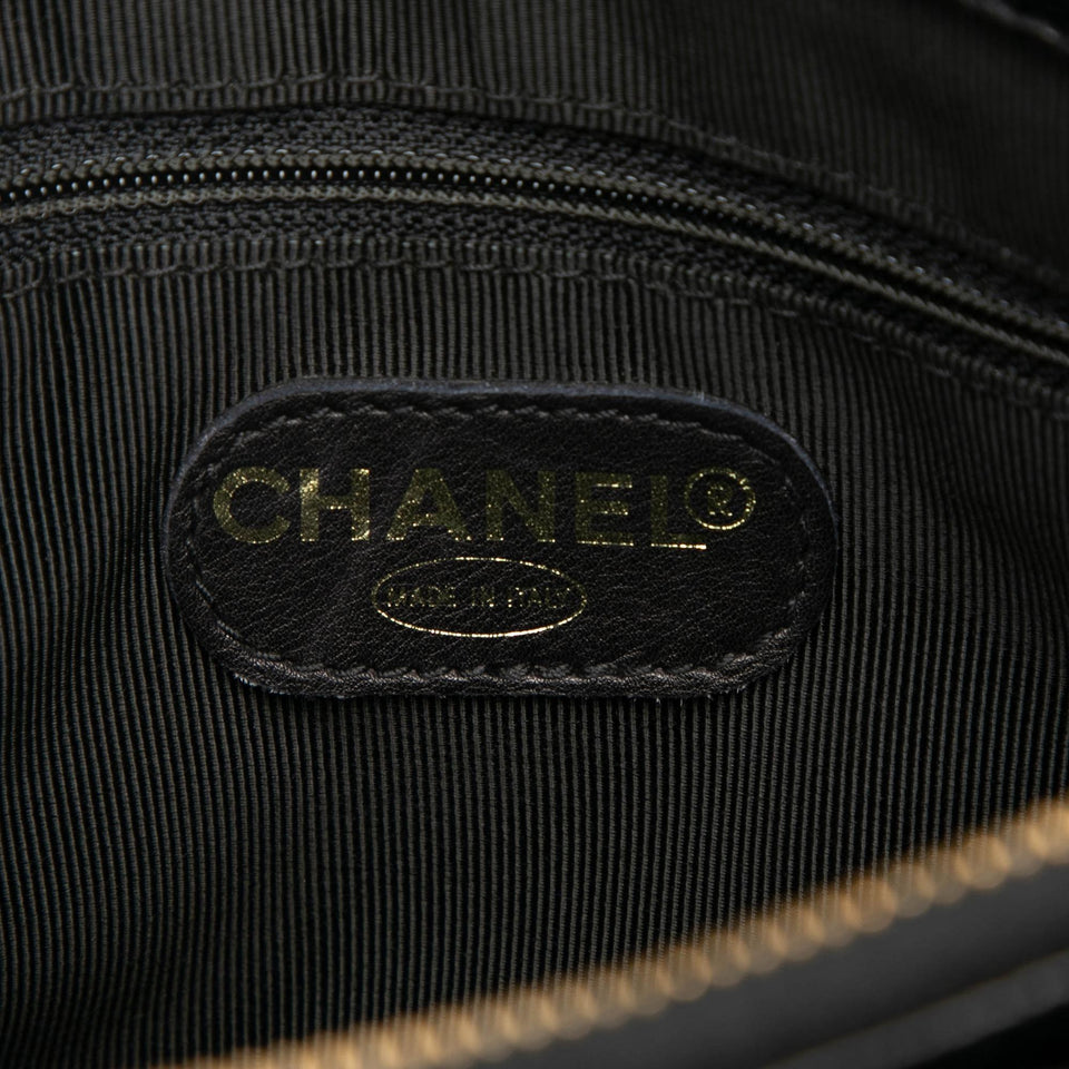 Chanel CC Caviar Front Pocket Shoulder Bag