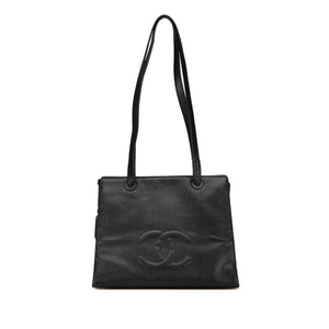 Chanel CC Caviar Leather Tote