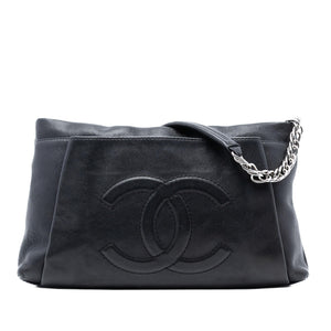 Chanel CC Caviar Tuck Tote