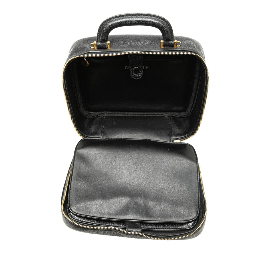 Chanel CC Caviar Vanity Case
