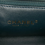 Chanel CC Chevron Calfskin Medal Flap