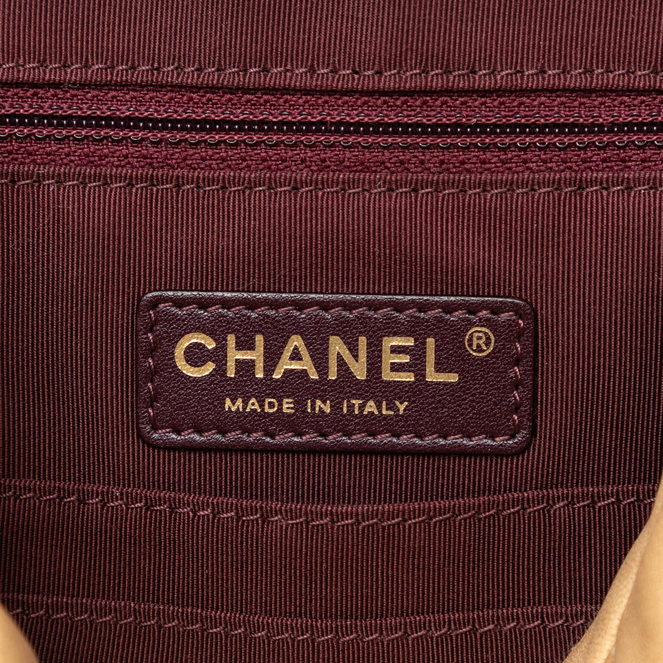 Chanel CC Chevron Lambskin Camera Shoulder Bag