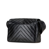 Chanel CC Chevron Lambskin Flap