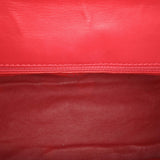 Chanel CC Chevron Patent Accordion Single Flap