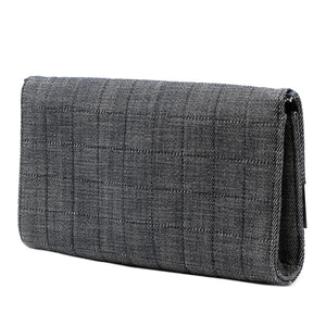 Chanel CC Choco Bar Denim Chain Flap