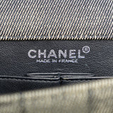 Chanel CC Choco Bar Denim Chain Flap