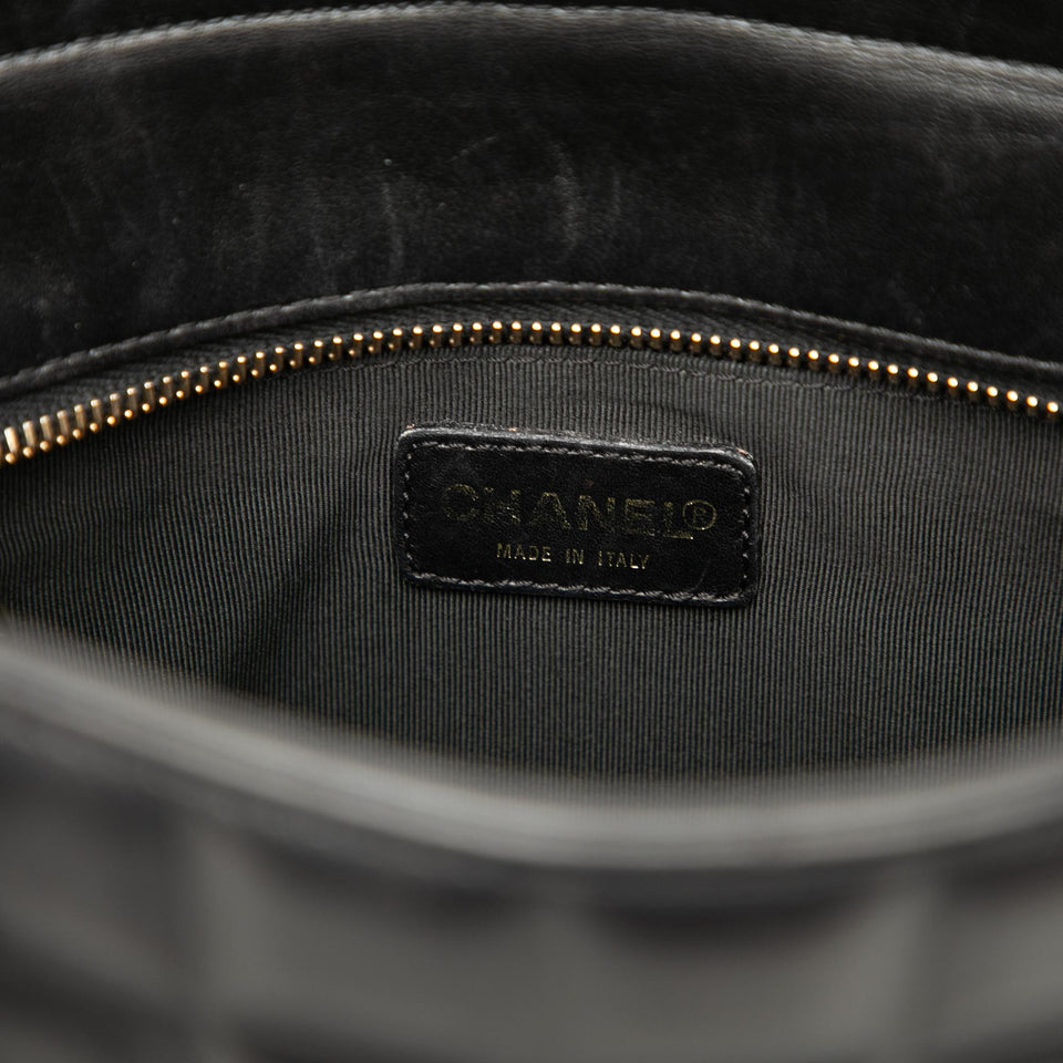 Chanel CC Choco Bar Lambskin Tote