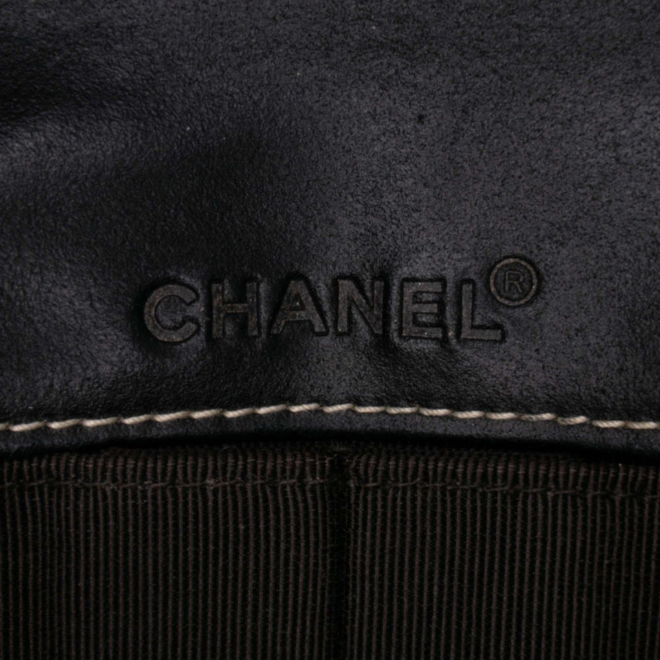 Chanel CC Chocolate Bar Denim East West Flap