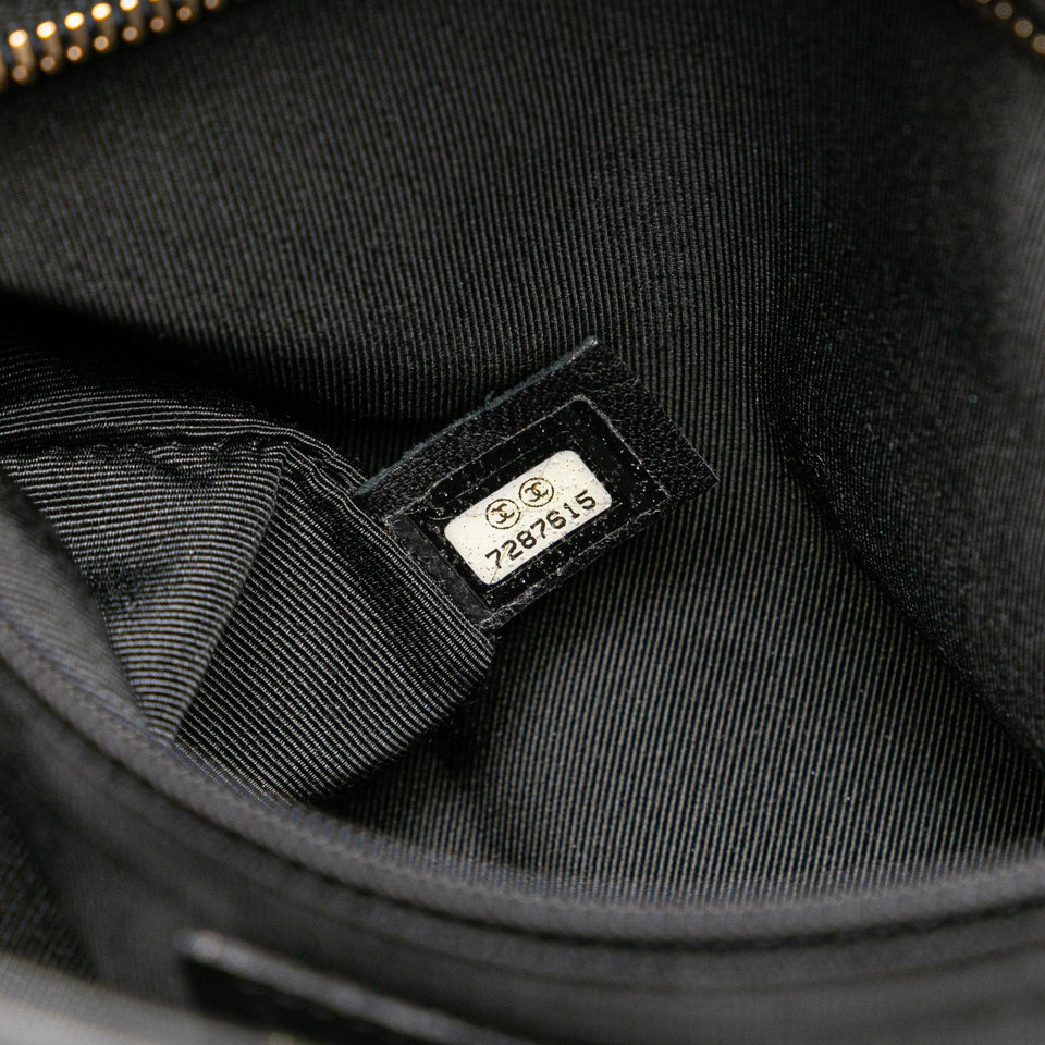 Chanel CC Chocolate Bar Lambskin Tote