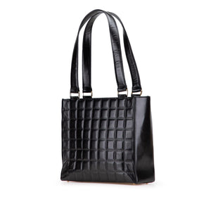 Chanel CC Chocolate Bar Lambskin Tote