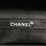 Chanel CC Chocolate Bar Patent Clutch on Chain