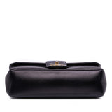 Chanel CC Horizontal Quilted Lambskin Double Flap