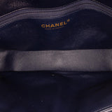 Chanel CC Horizontal Quilted Lambskin Double Flap