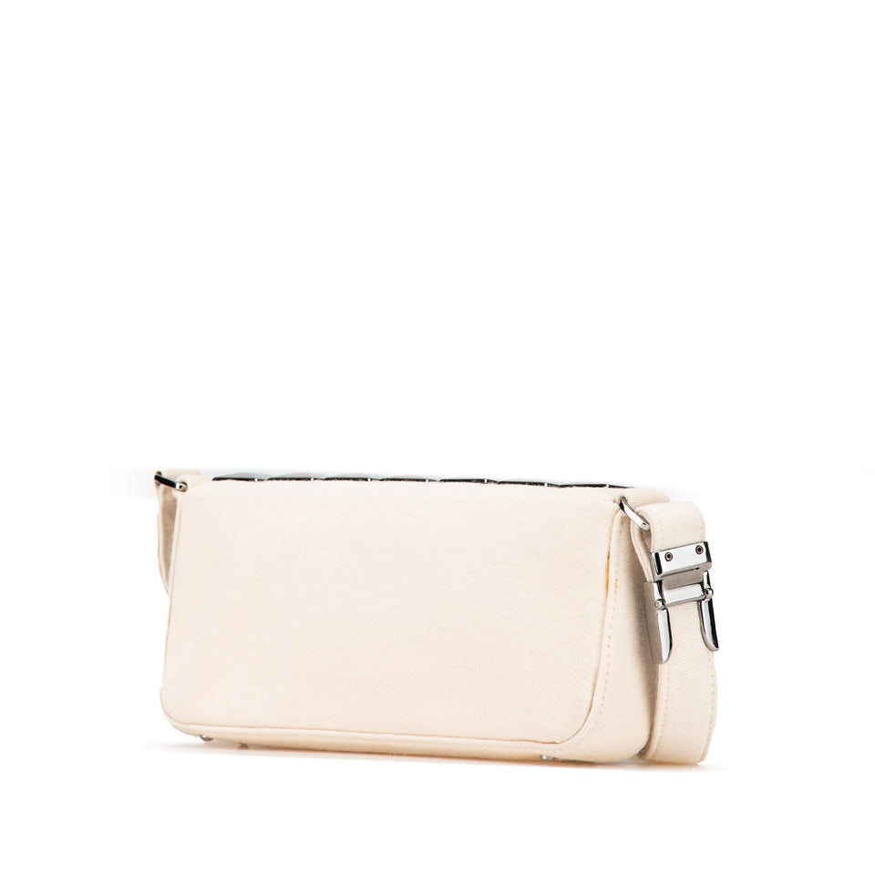 Chanel CC Jersey Pyramid Stud Flap