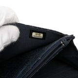 Chanel CC Lace Overlay Goatskin Wallet On Chain