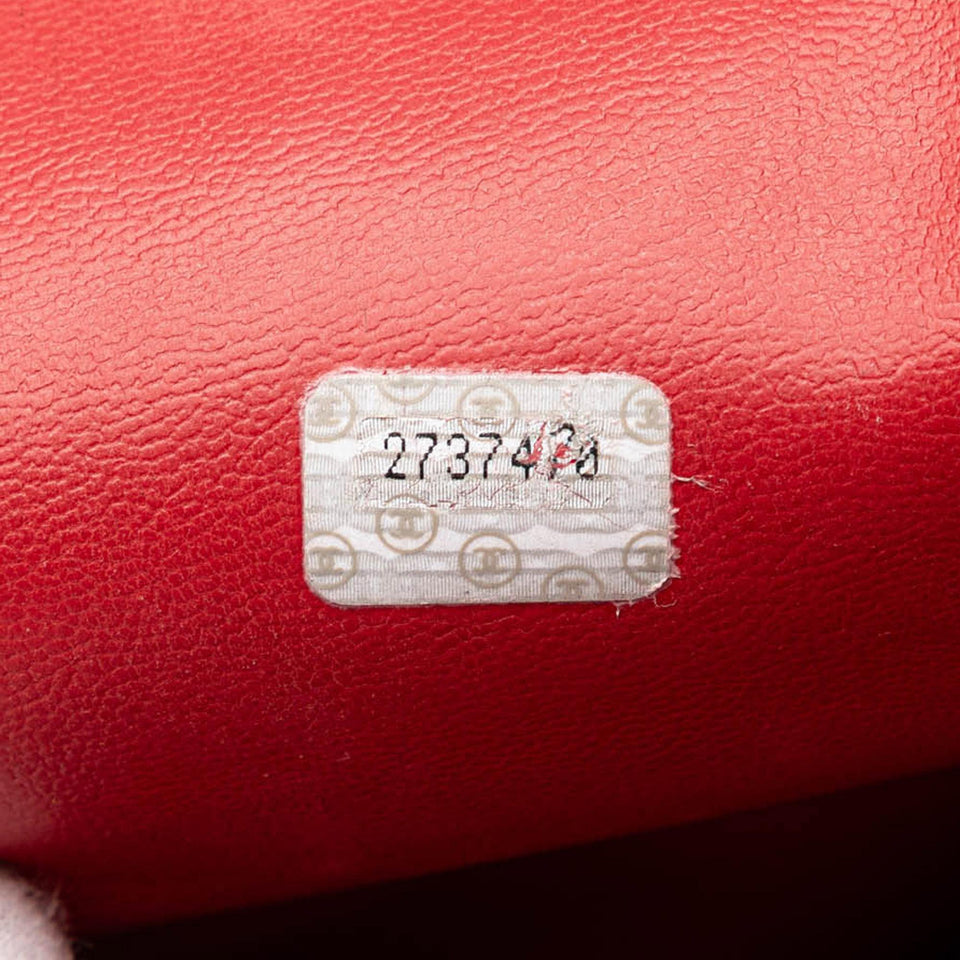Chanel CC Lambskin Chain Tote