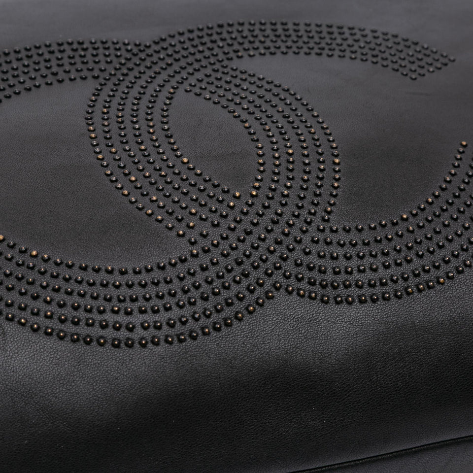 Chanel CC Lambskin Studded Bonbons Tote