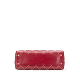 Chanel CC Lambskin Wild Stitch Handbag