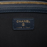 Chanel CC Large Quilted Lambskin O Case Clutch