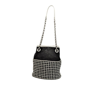 Chanel CC Mesh and Calfskin Bucket Bag