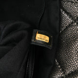 Chanel CC Metallic Caviar Soft Tote