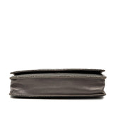 Chanel CC Metallic Caviar Wallet on Chain