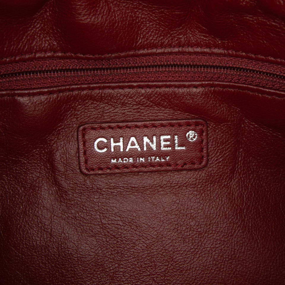 Chanel CC Metallic Patent Bonbons Tote