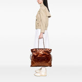 Chanel CC Metallic Patent Bonbons Tote