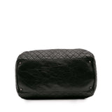 Chanel CC Quilted Aged Calfskin Coco Rider Bowling Bag